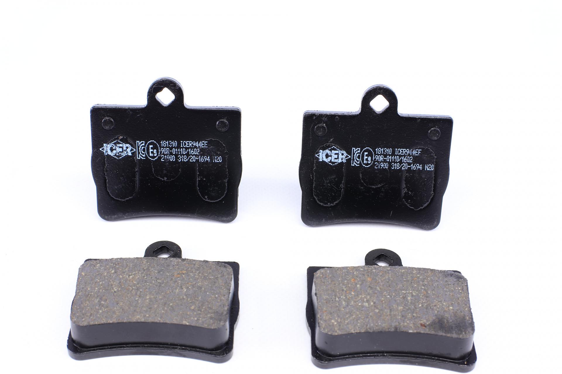 Колодки тормозные задние MB C-class W202 93-00 181310 ICER