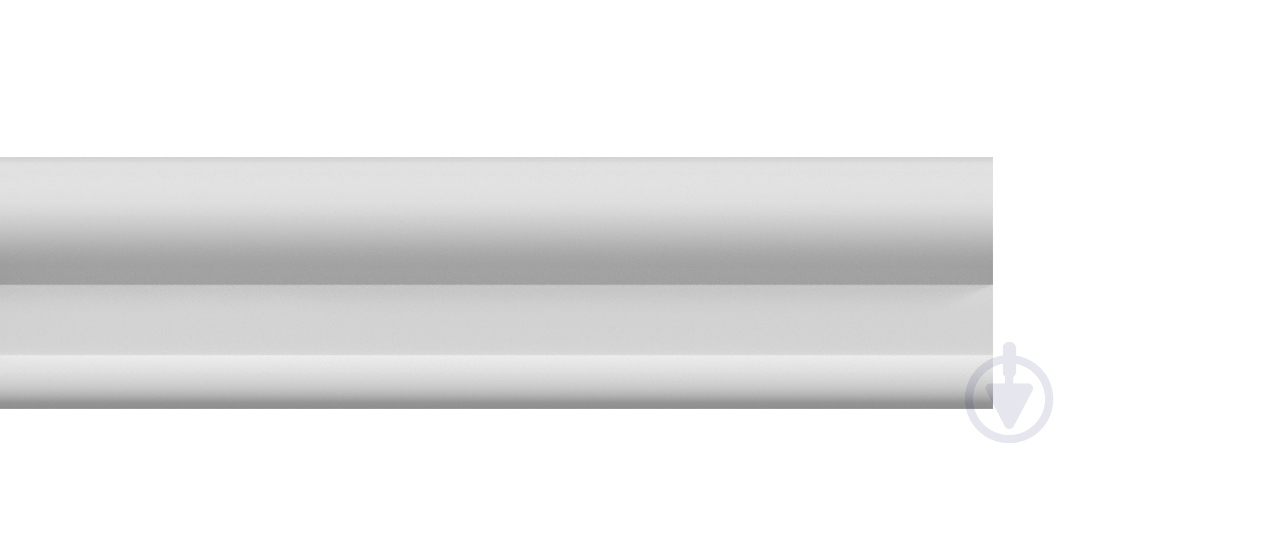 Молдинг стеновой BG70/6M гладкий экструдированный 20х70х2000 мм