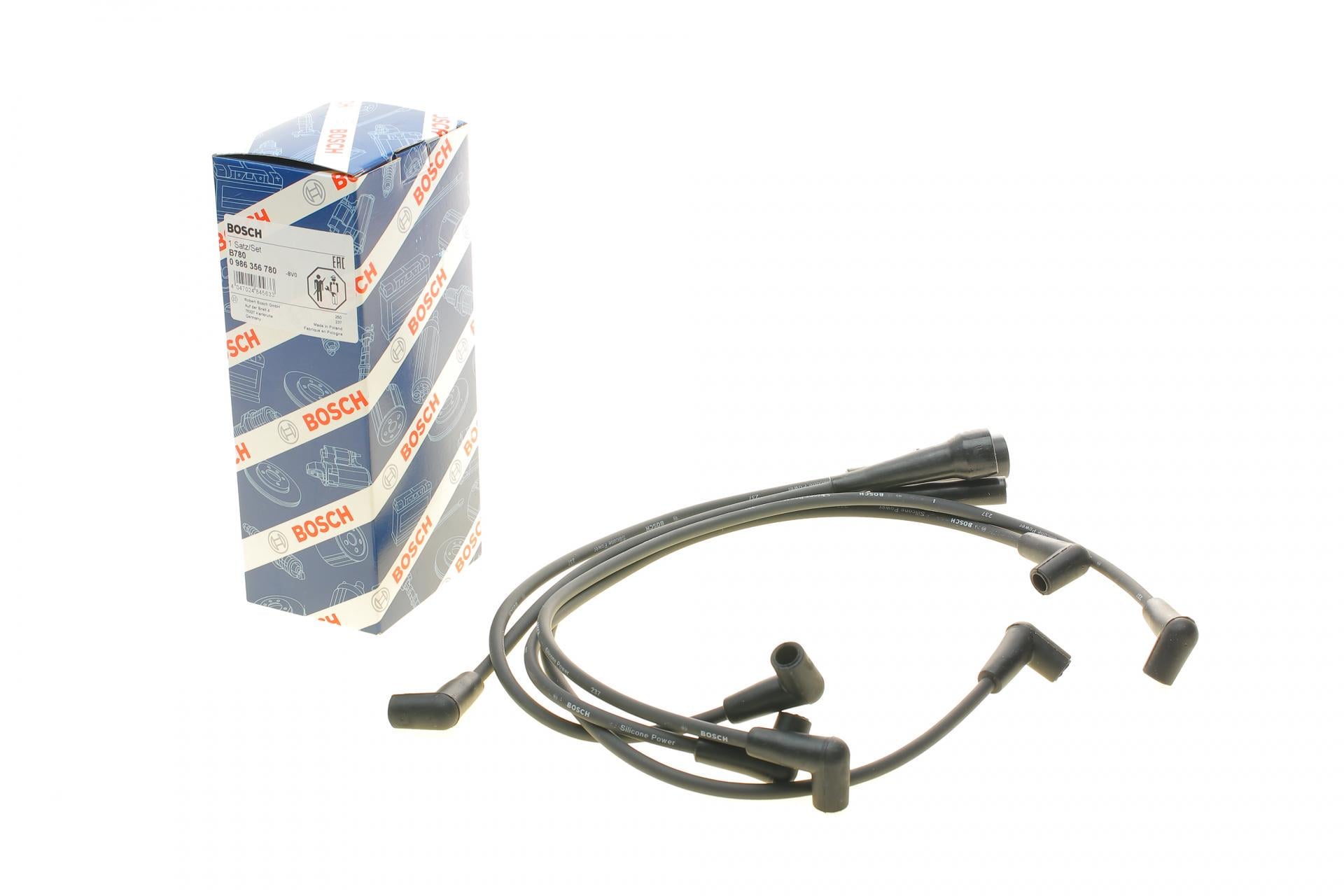 Провода зажигания Renault 21 1.7 86-94 (0 986 356 780 BOSCH)