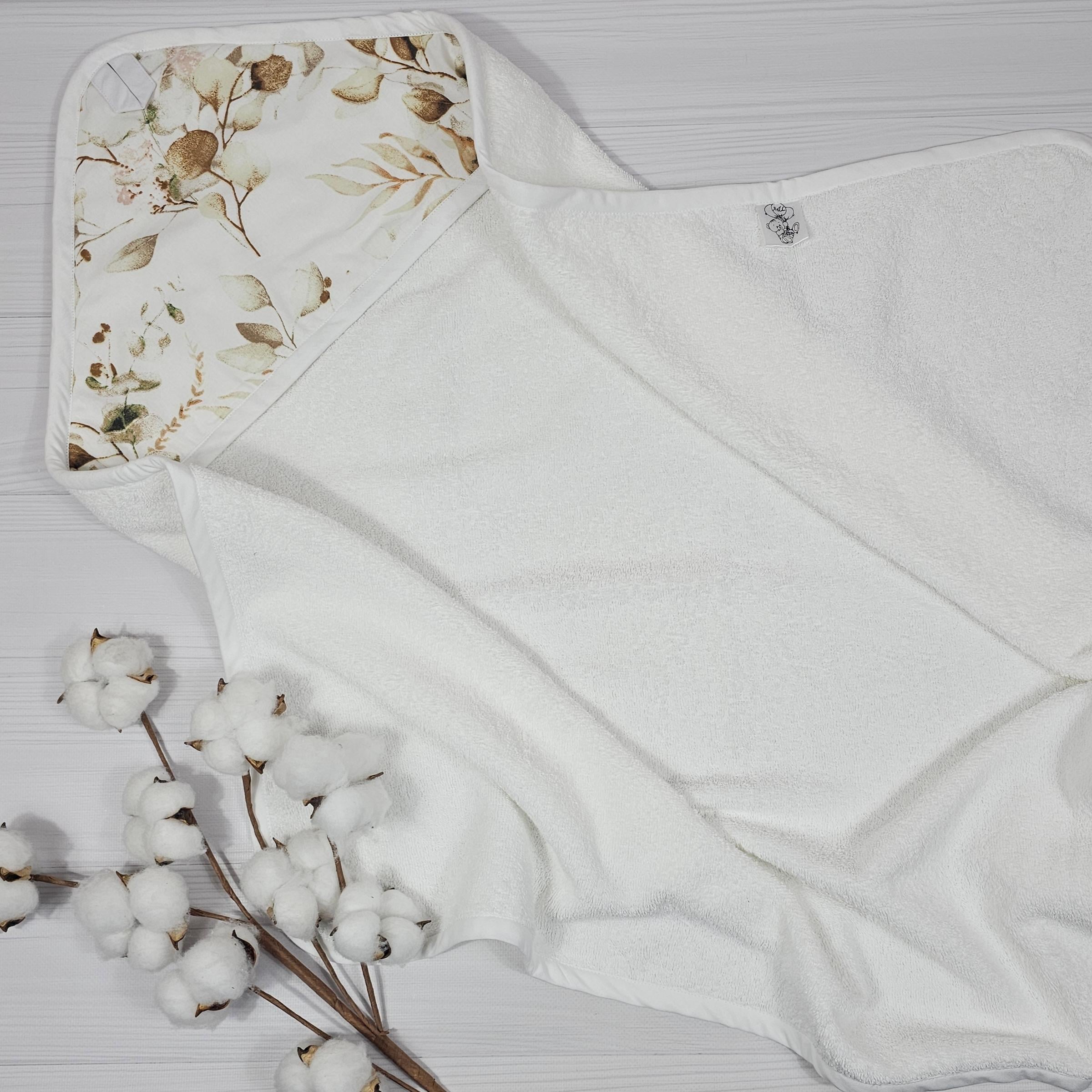 Полотенце-уголок детское a.l.babybox Шепот листьев 80х80 см (36912600)