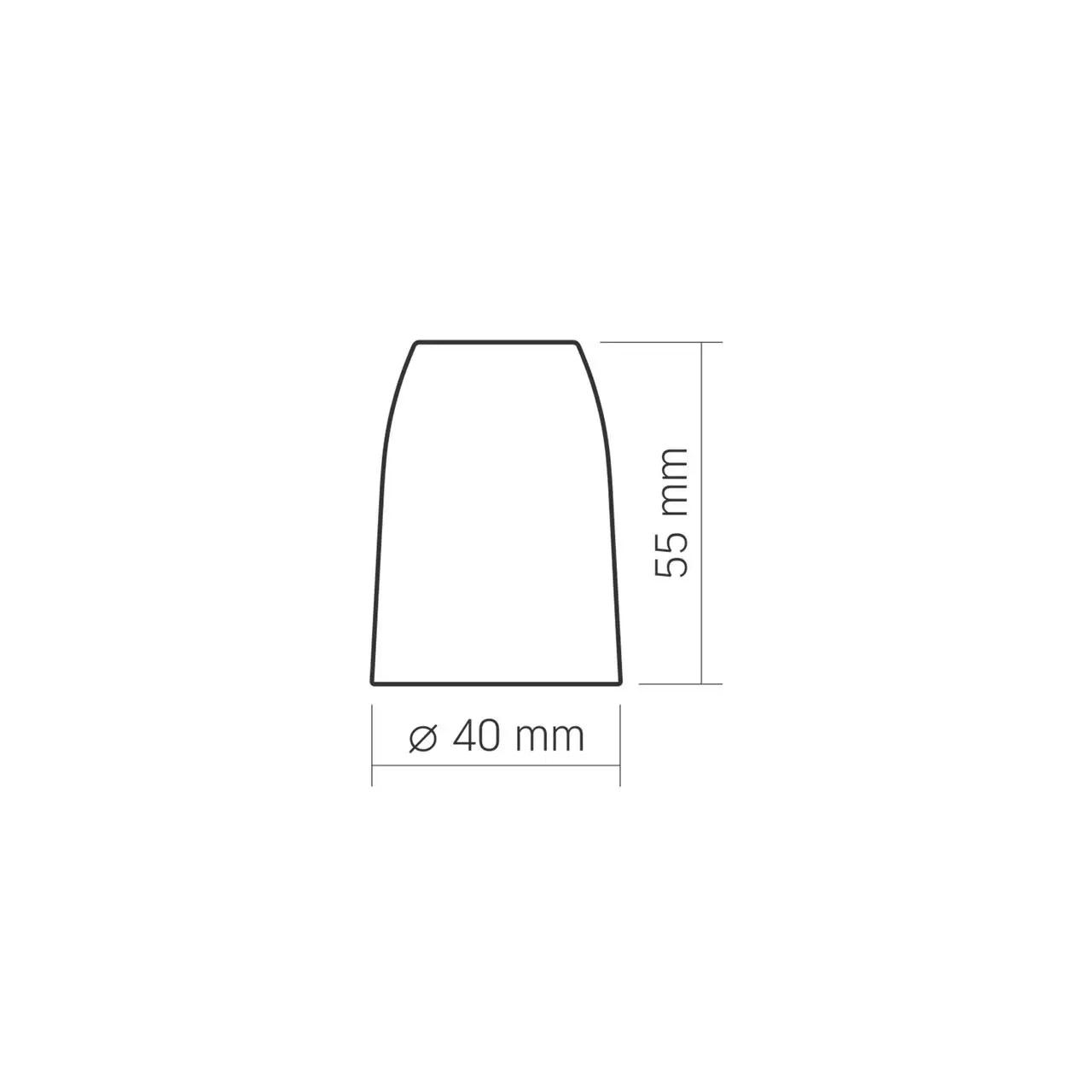 Рассеиватель света для фонарика Videx VLF-ADF-02W VLF-A105Z/VLF-A406/VLF-A156R/VLF-A355C (VLF-ADF-02W) - фото 3