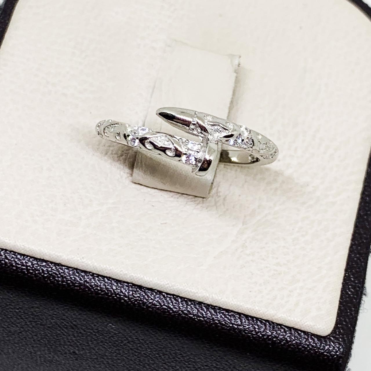 Кольцо серебряное с кубическим цирконием р. 17 1,91 г (1655825322)