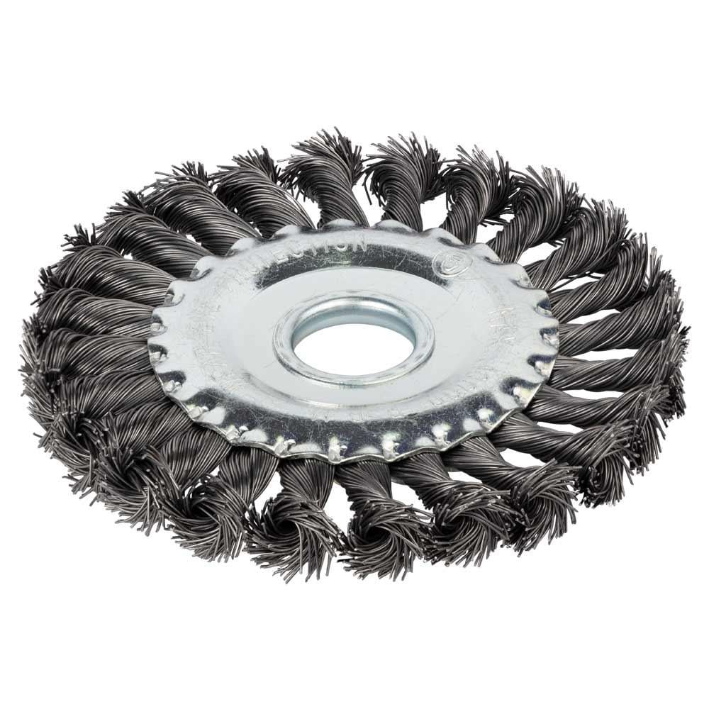 Щітка дротяна дископодібна Grad 125 мм 22,2 мм сталева кручена (9038125)