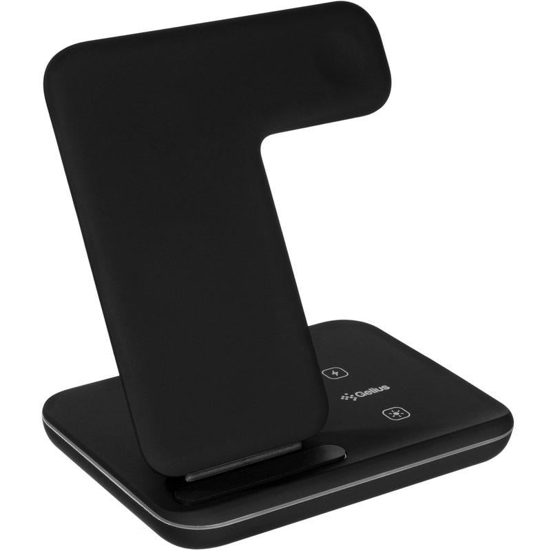 Зарядное устройство беспроводное Gelius Wireless Charger GP-AWC01 3в1 15W Black (58008) - фото 10