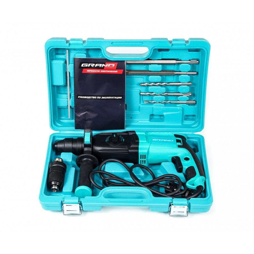 Перфоратор электрический Grand ПЭ-1300DFR - фото 2