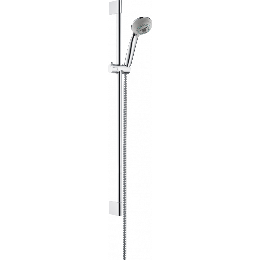 Душевой комплект Hansgrohe Crometta 85 27767000 со штангой Хром (113690)