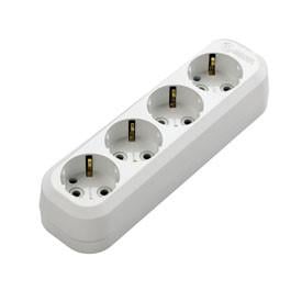 Колодка Makel с заземлением 4 гнезда