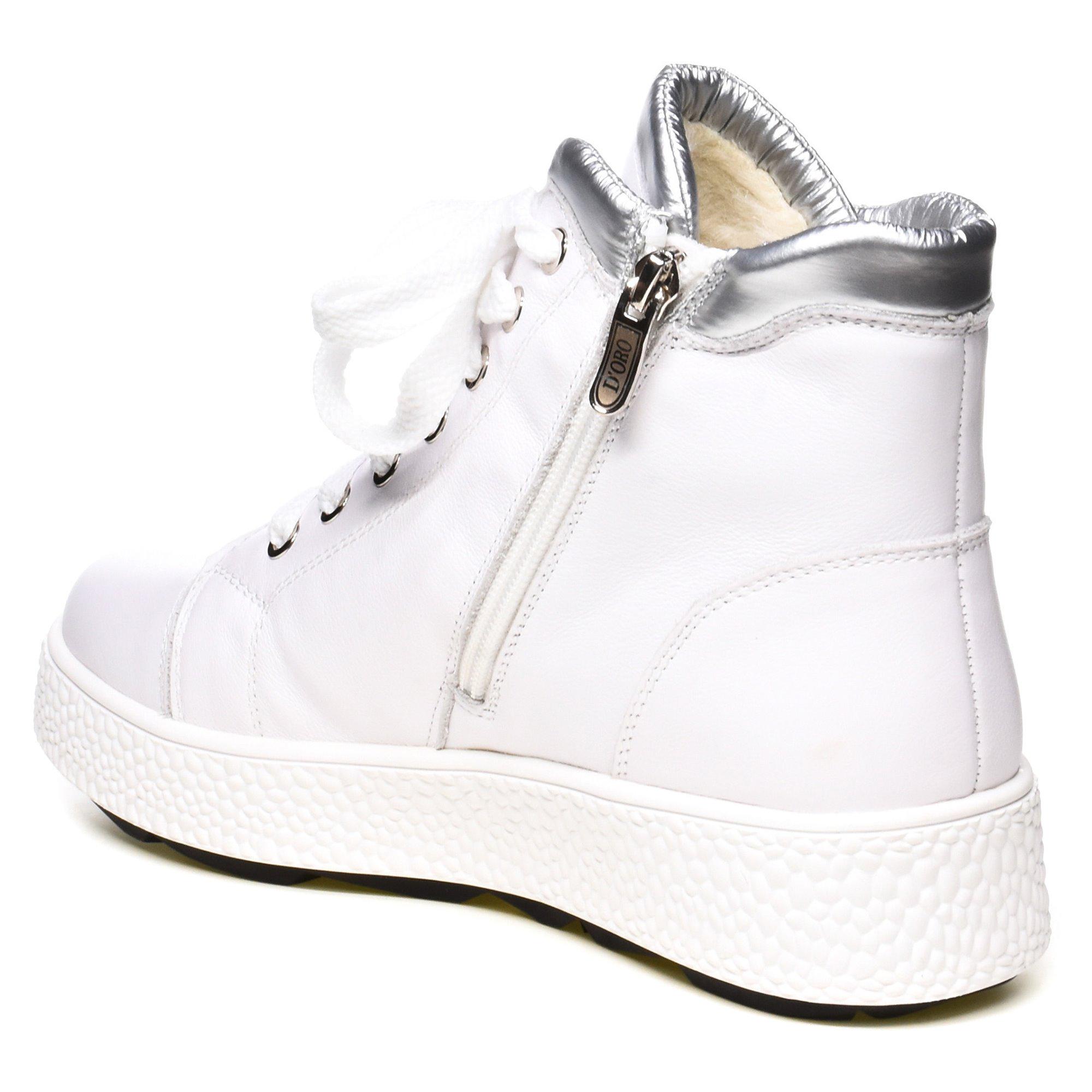 Ботинки зимние женские Palazzo Doro р. 36 Белый/Серебро (013426-36) - фото 11 Ботинки зимние женские Palazzo Doro р. 36 Белый/Серебро (013426-36) - фото 11