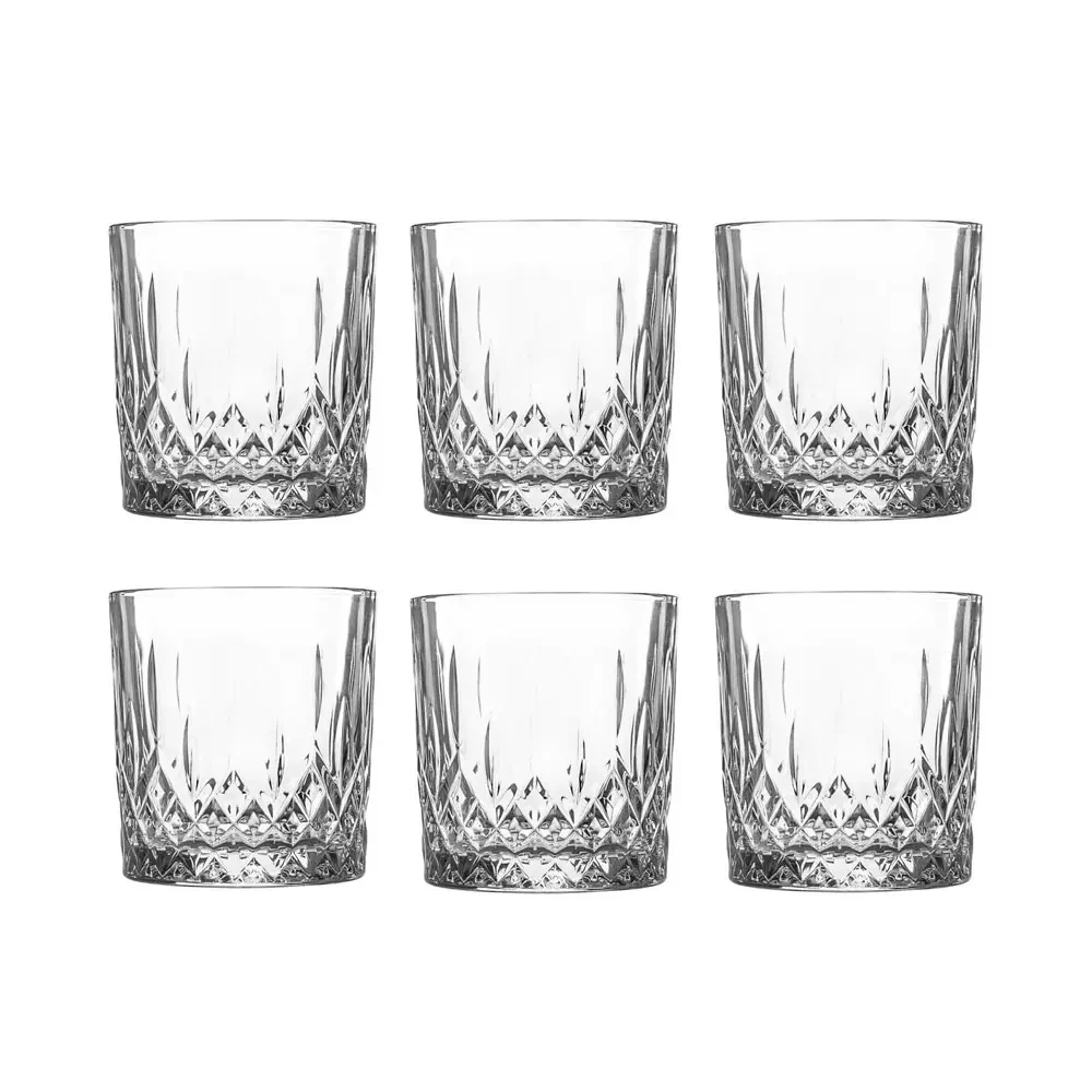 Набор стаканов для виски низких LAV Odin стекло 330 мл 6 шт. (LV-ODN430F)