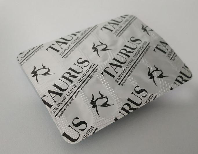 Препарат для серцево-судинної системи Denkerpharma Taurus Таурин/Бурштинова кислота/Вітамін В6 30 капсул - фото 9