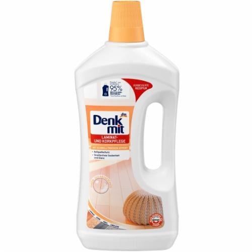 Засіб для миття ламінату та лінолеуму DM Bodenreiniger Laminat und Korkpflege 1 л (30826715)