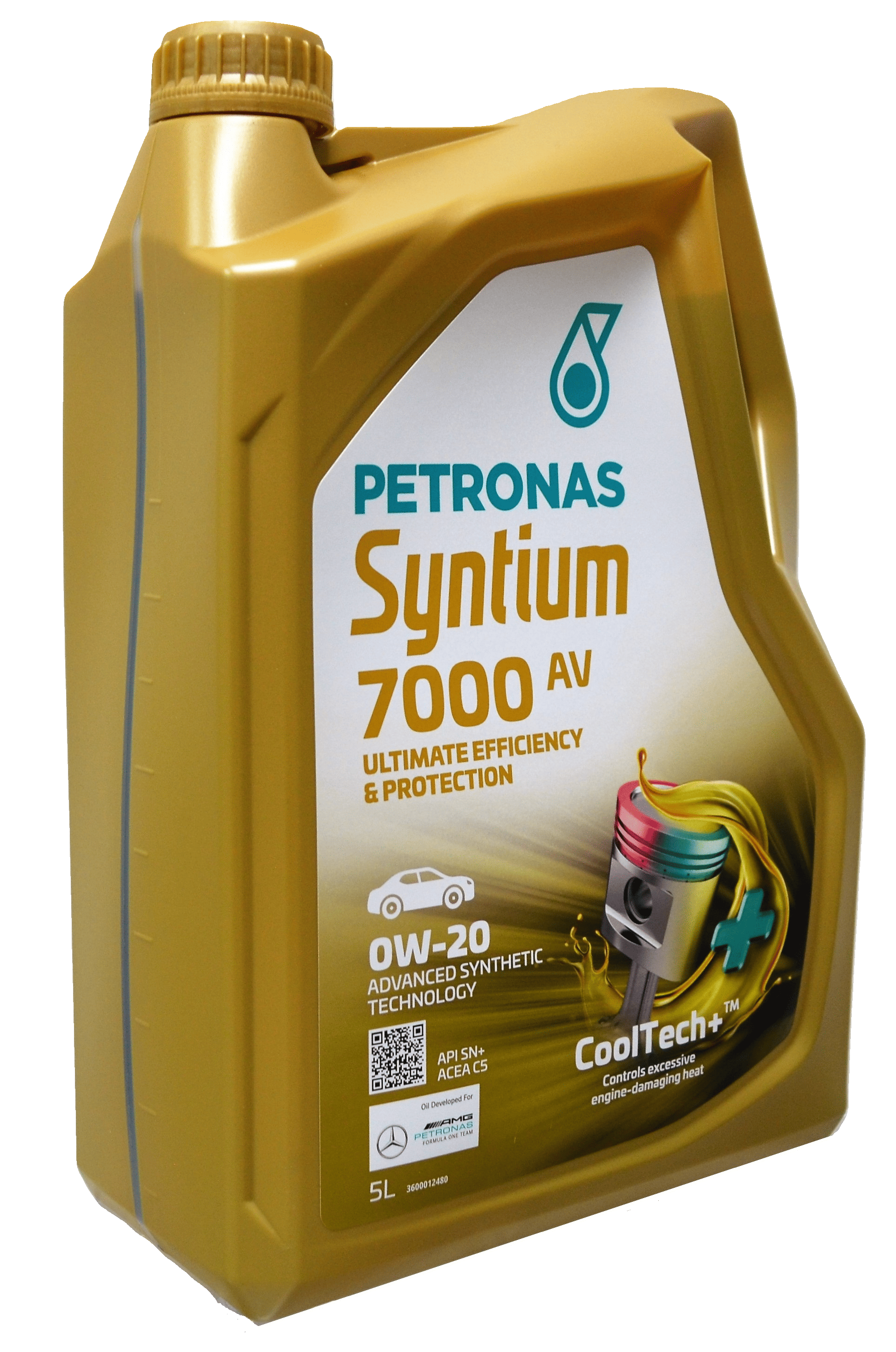 Моторна олива PETRONAS LUBRICANTS Syntium 7000 AV 0W-20 SN+ 5 л (2440013936) Моторна олива PETRONAS LUBRICANTS Syntium 7000 AV 0W-20 SN+ 5 л (2440013936)