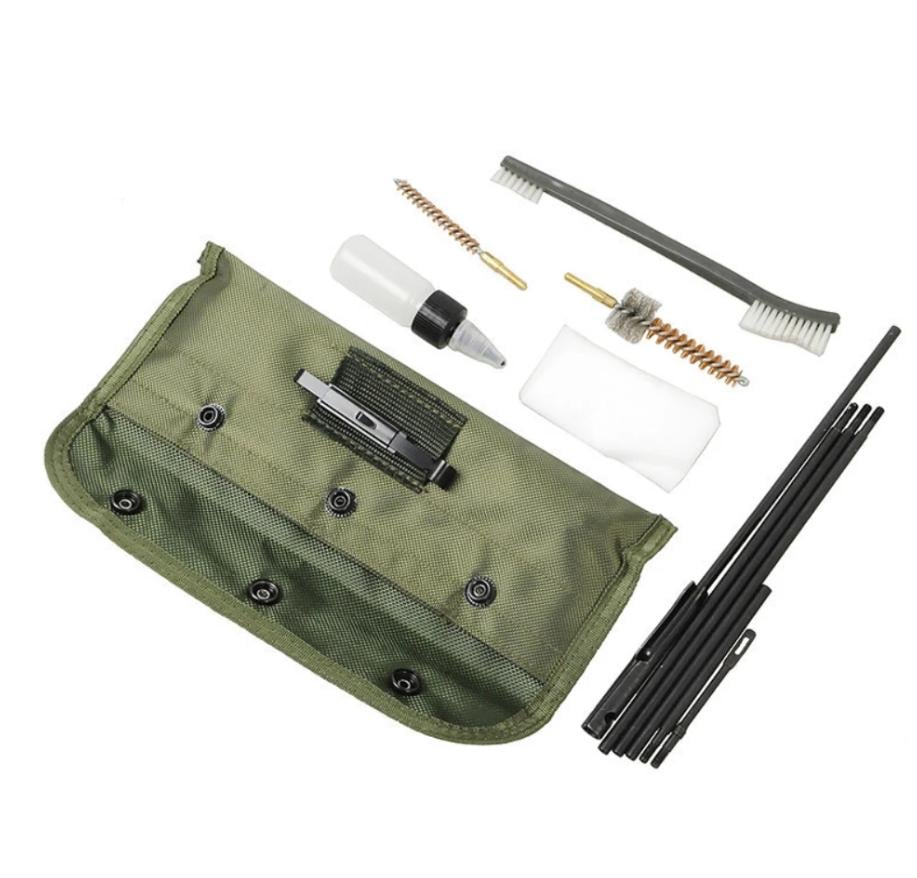Набор для чистки оружия Rifle Cleaning Kit калибр 22 5,56 мм 10 пр.