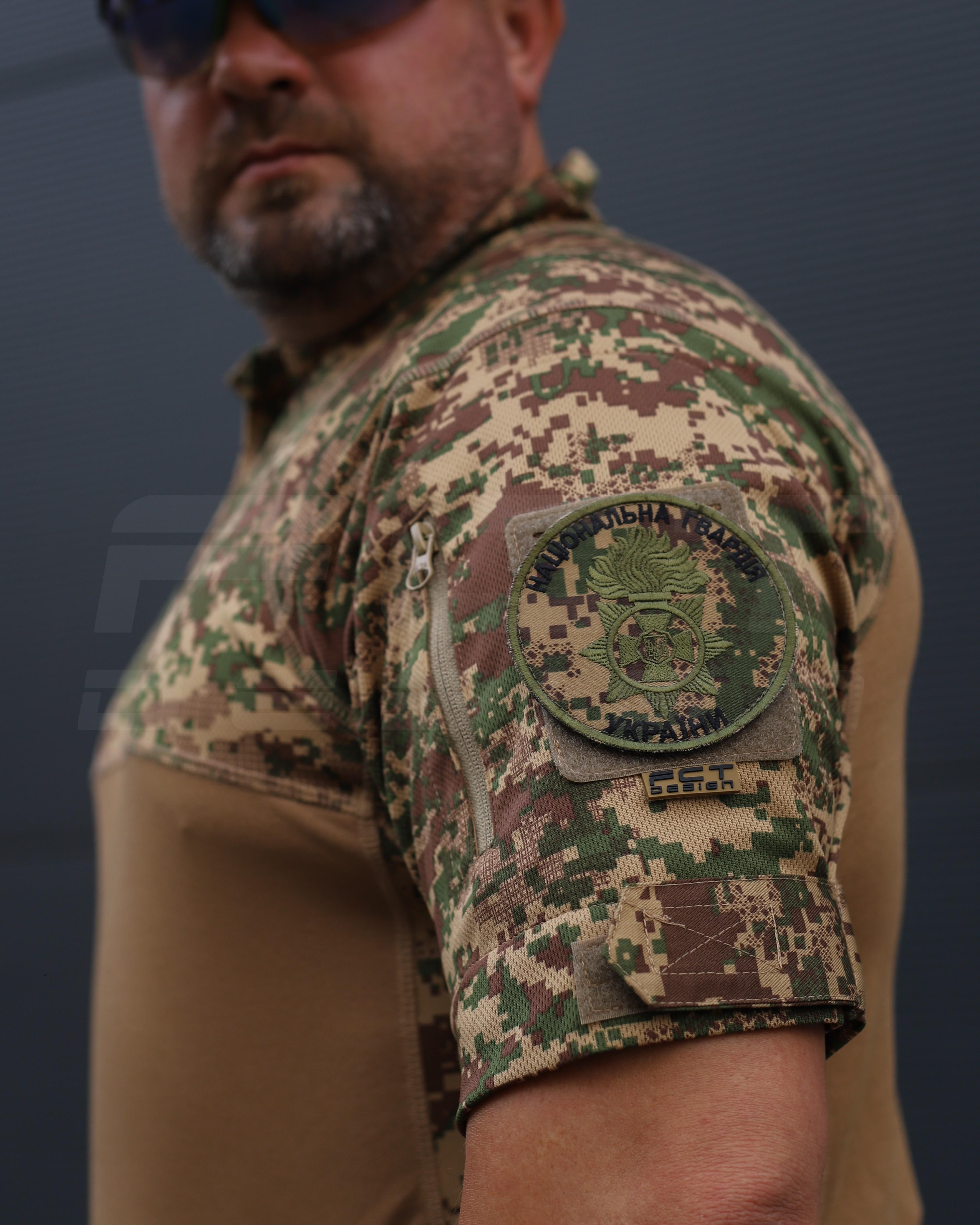 Сорочка убакс бойова FCT Design Страйкер з коротким рукавом р. 44 Хижак піксель G-0822 - фото 3 Сорочка убакс бойова FCT Design Страйкер з коротким рукавом р. 44 Хижак піксель G-0822 - фото 3