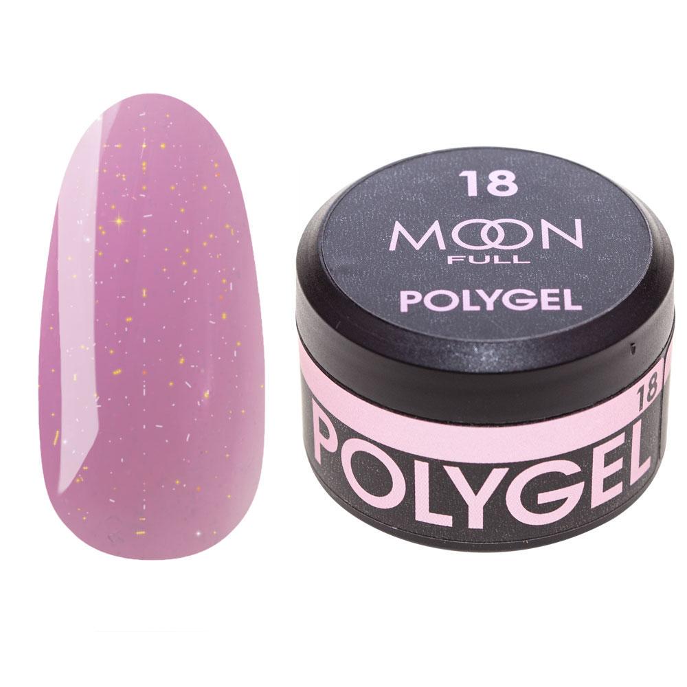 Полигель для наращивания Moon Full Poly Gel №18 15 мл