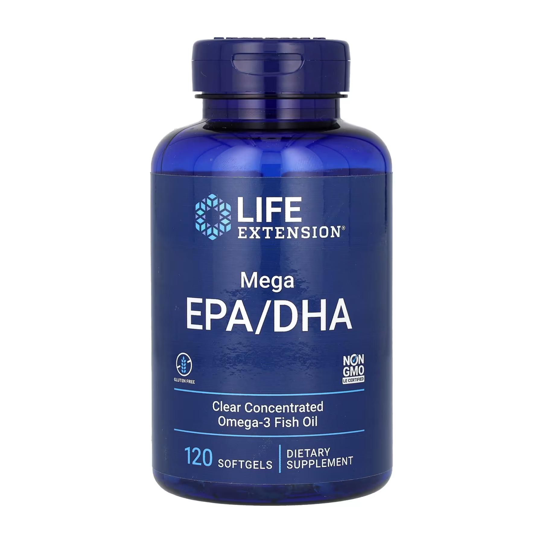 Добавка Mega EPA/DHA 120 softgels (2022-10-1929)