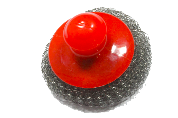 Скребок металевий із пластмасовою ручкою - фото 2