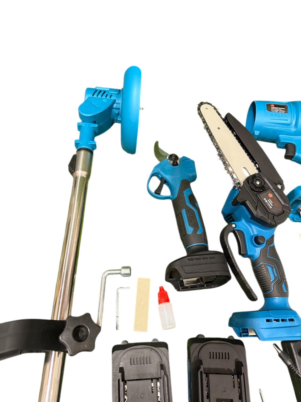 Набір акумуляторний Krafftec 48 V Секатор/Пила/Коса/Повітродувка/Подовжувач/Кущоріз (30069949) - фото 13