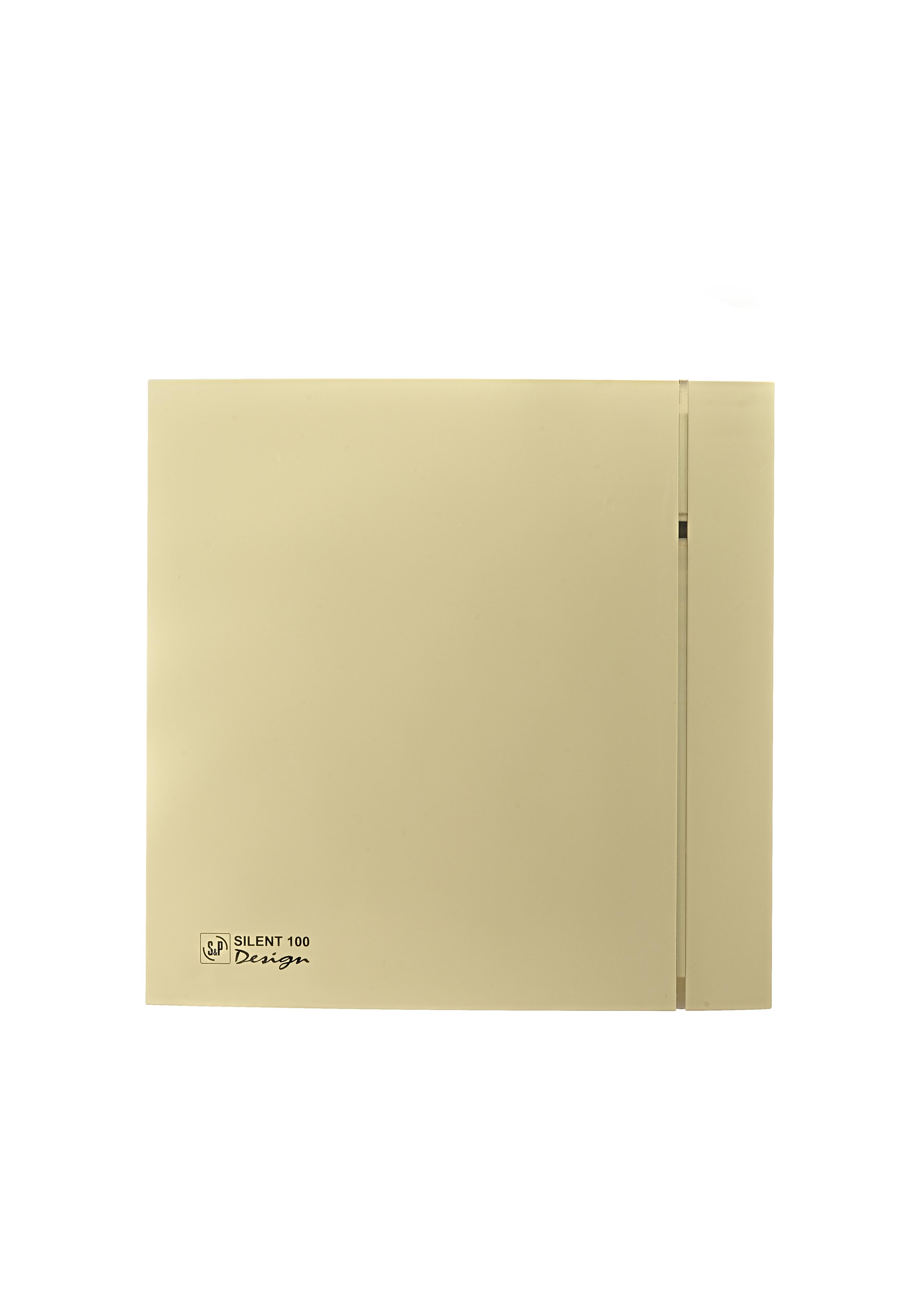 Вентилятор вытяжной для ванной Soler&Palau SILENT 100 CZ IVORY DESIGN 4C Слоновая кость