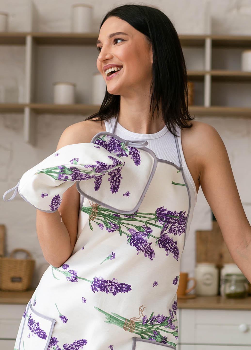 Кухонный набор водоотталкивающий Лаванда 3 шт. (лвнкнв) - фото 4 Кухонный набор водоотталкивающий Лаванда 3 шт. (лвнкнв) - фото 4