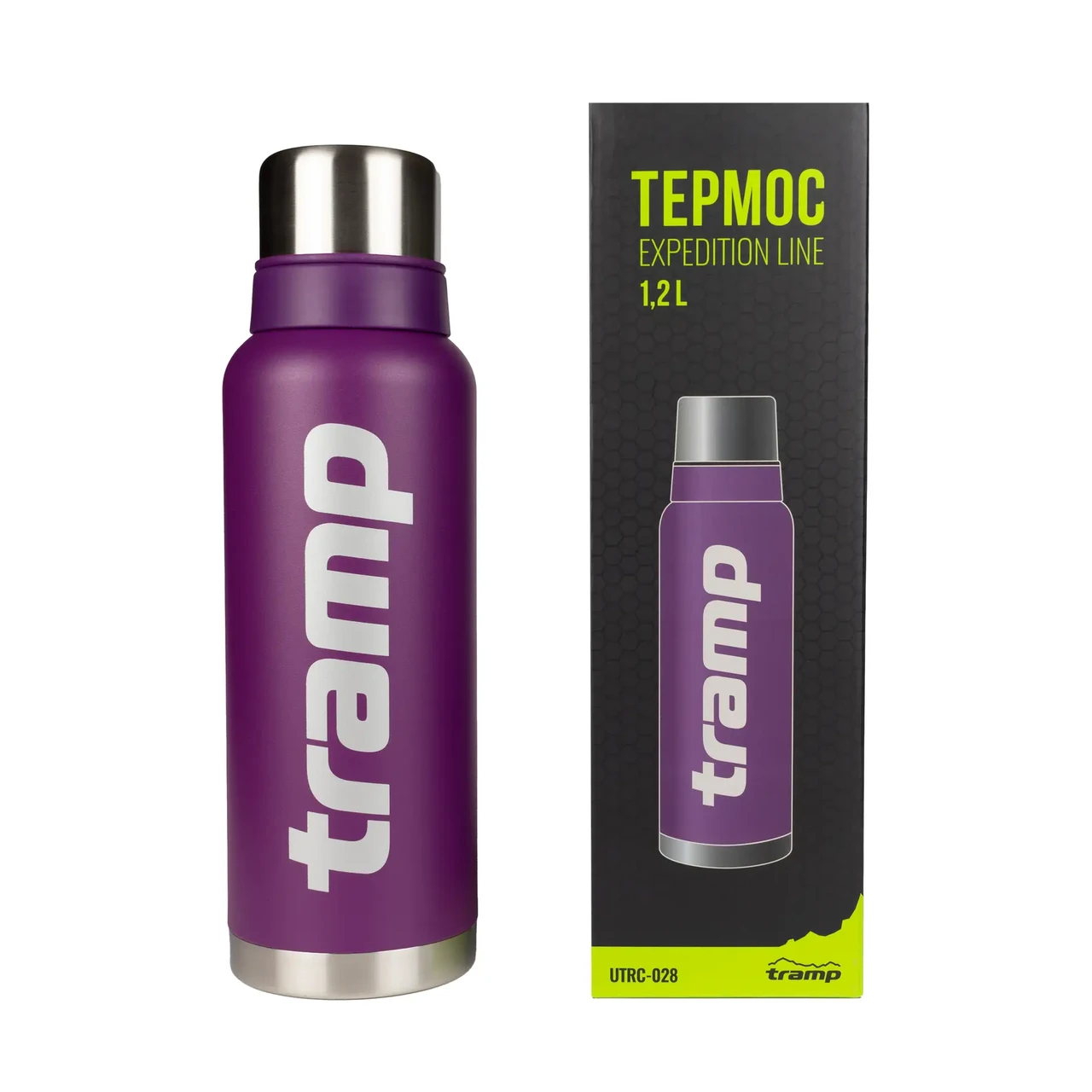 Термос туристичний Tramp Expedition Line 1,2 л Purple (UTRC-028-purple) - фото 3