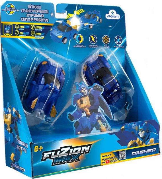 Ігровий набір трансформерів-машинок Fuzion Max Дашер (54003) Ігровий набір трансформерів-машинок Fuzion Max Дашер (54003)