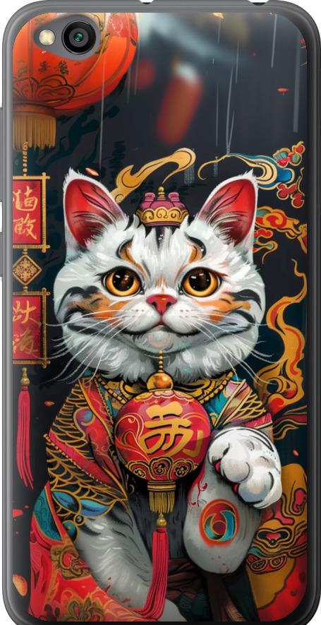 Чехол на Xiaomi Redmi Go China Cat v2 (6135u-1667-42517)