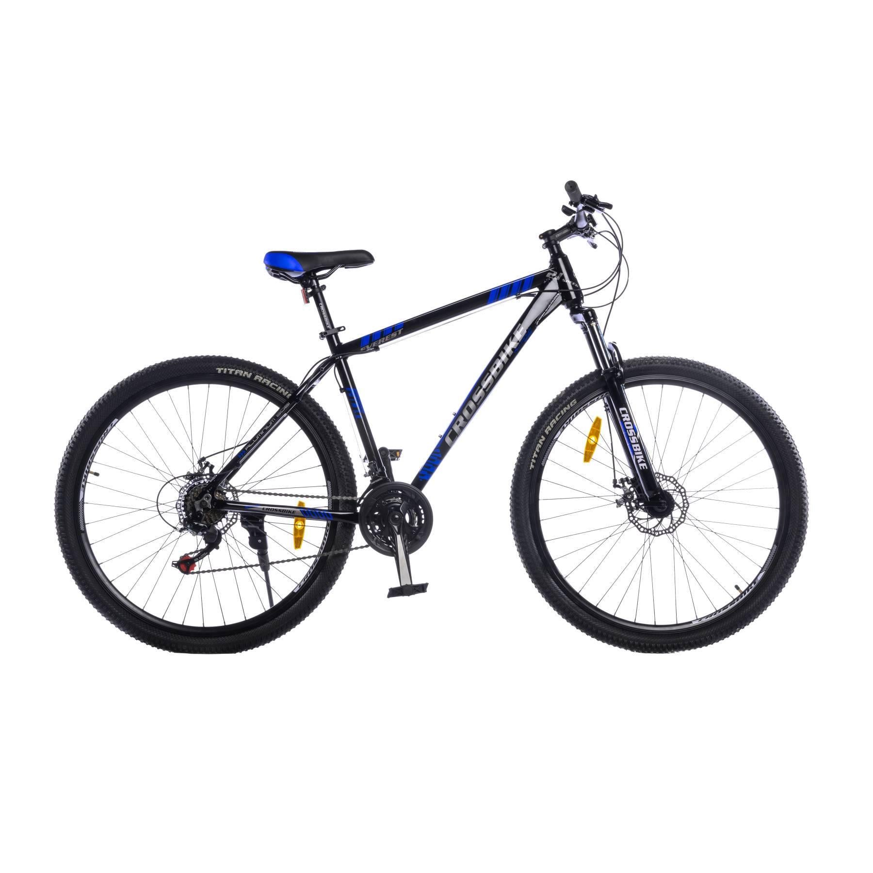 Велосипед CrossBike Everest 27,5" 17" Черно-синий