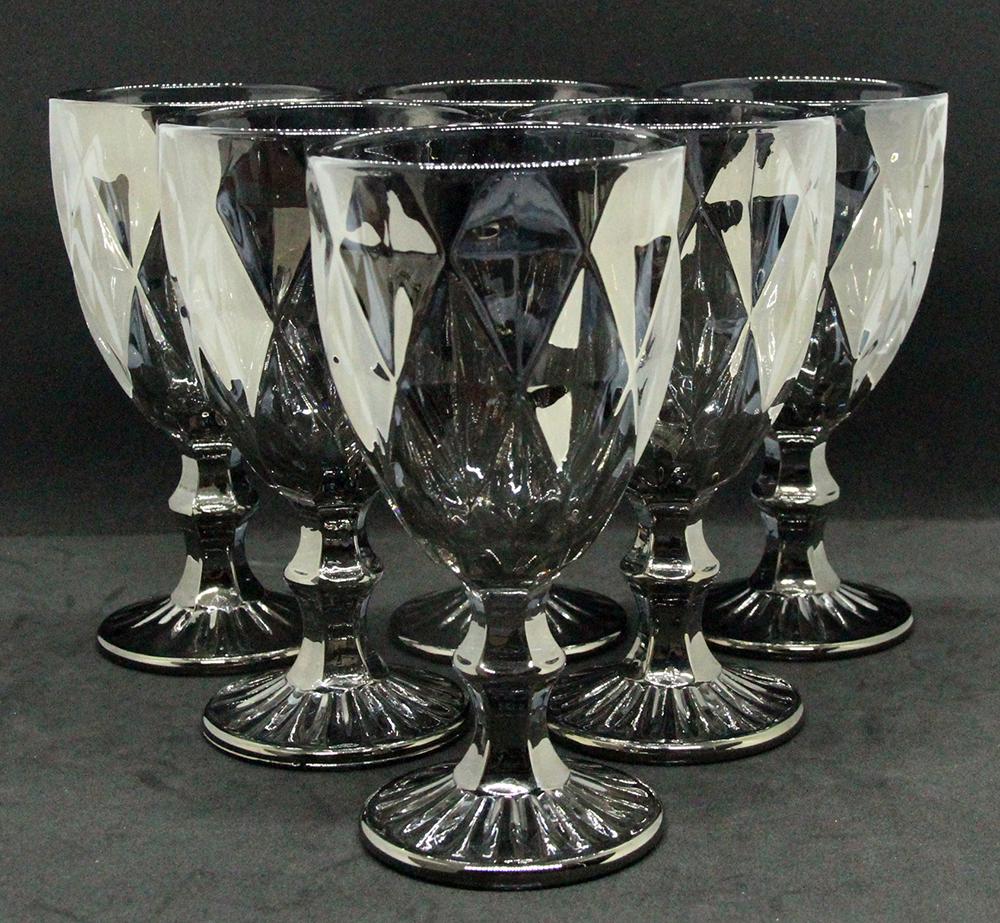 Набор бокалов для вина ST Shine 340 мл 6 шт Графит (9442110)