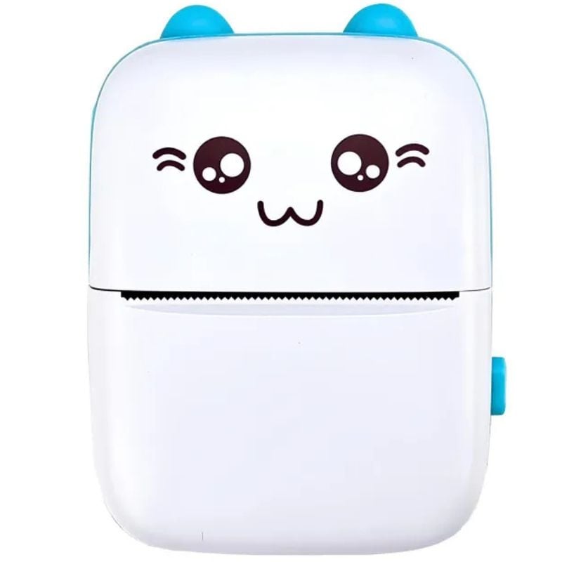 Детский принтер Mini Bluetooth для термопечати Blue (26832392)