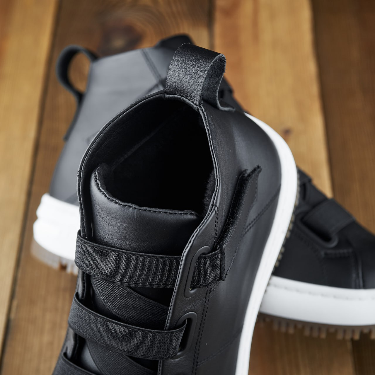 Ботинки мужские зимние кожаные Gross р. 44 29 см Черный (30158874) - фото 6