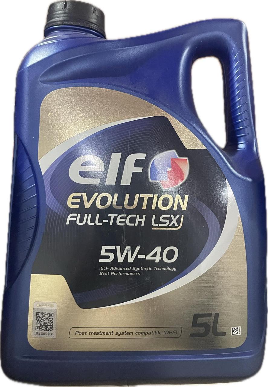 Моторное масло Elf Evolution Full-Tech LSX 5W-40 5 л (213922) Моторное масло Elf Evolution Full-Tech LSX 5W-40 5 л (213922)