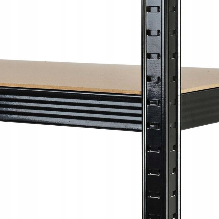 Стелаж металевий Siker GoodTool P7030 5 полиць 150х70х30 см Чорний (4204) - фото 8