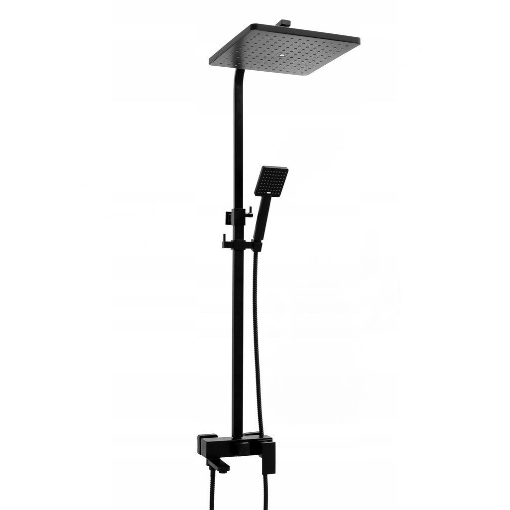 Душевая система со смесителем Yoka BP.CUBE-30-BLK Черный (173429)