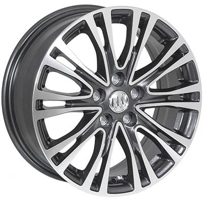 Диски автомобильные ZF TL1358NW R16 W6.5 PCD5x105 ET39 DIA56.6 Dark GMF