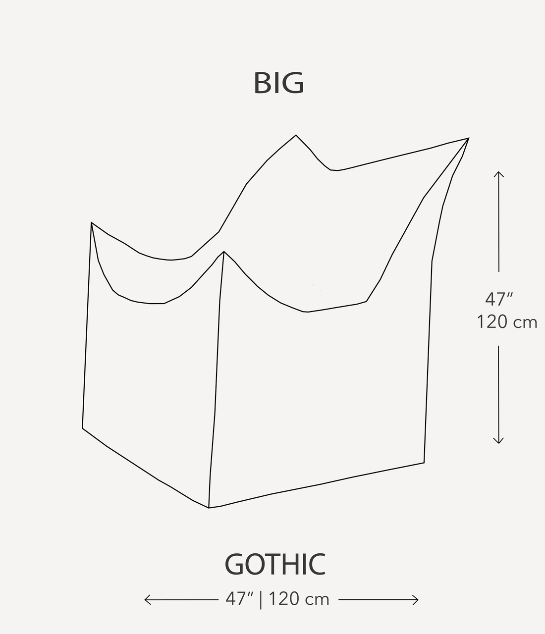 Кресло мешок BIG YETI Gothic-107 120x120 см ткань кожзаменитель Синий (1402925748) - фото 2 Кресло мешок BIG YETI Gothic-107 120x120 см ткань кожзаменитель Синий (1402925748) - фото 2