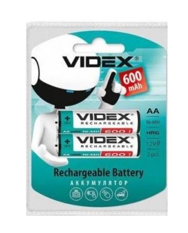 Батарейка лужна Videx AAA 600 mAh Ni-MH 2 шт. Батарейка лужна Videx AAA 600 mAh Ni-MH 2 шт.