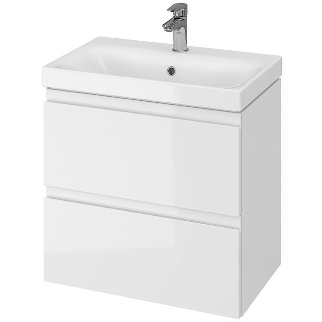 Тумба с умывальником подвесная Cersanit Moduo Set B12 SZFZ1003876661 60x62x45 см Белый (118037)