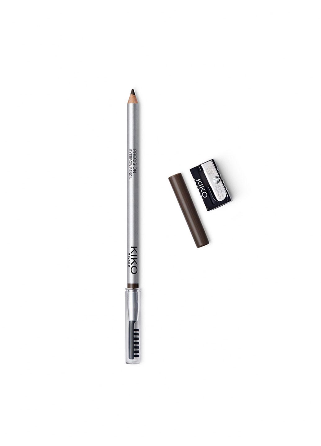 Олівець для брів KIKO MILANO Precision Eyebrow Pencil 01 Blackhaired Чорний (KM0030800900144) - фото 1