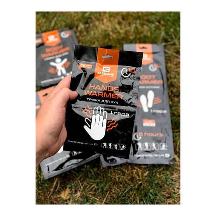 Набір туристичних грілок для рук хімічних BaseCamp Hand Warmer 10 пар (BCP 81200) - фото 4 Набір туристичних грілок для рук хімічних BaseCamp Hand Warmer 10 пар (BCP 81200) - фото 4