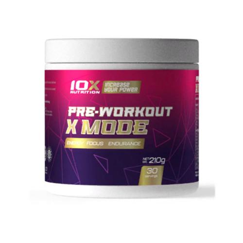 Комплекс до тренировки 10XNutrition Pre-Workout X-mode 210 г 30 порций Cola Комплекс до тренировки 10XNutrition Pre-Workout X-mode 210 г 30 порций Cola