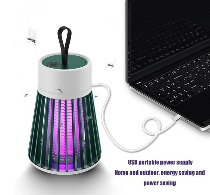 Знищувач комах та комарів Electronic shock Mosquito killing lamp для дому/вулиці 220V - фото 2