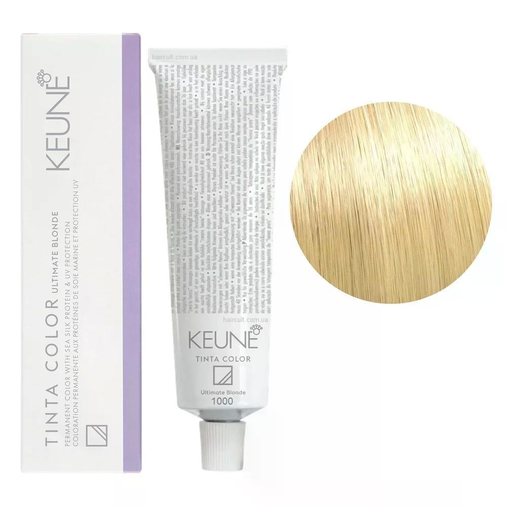 Краска для волос стойкая Keune Tinta Color Ultimate 1000 Natural Blonde 60 мл