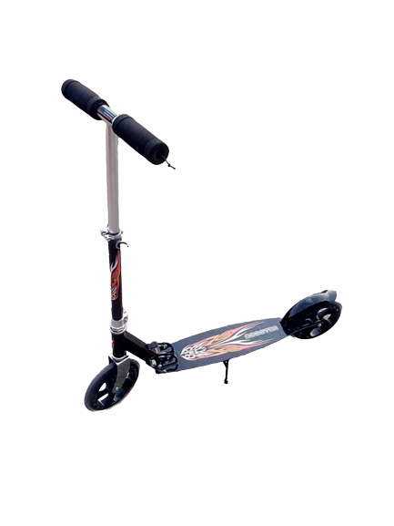 Самокат двухколесный Fire 200 мм Белый (2T1023)