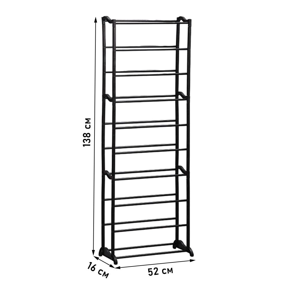 Стойка для обуви Shoe Rack SR-02 10 полочек (SS-33) - фото 4