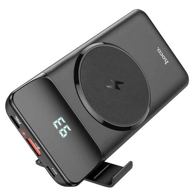 Повербанк Hoco 10000 mAh magnetic wireless fast charging 1xUSB/1xType-C/15W Qi/22,5W/3A/QC/PD|