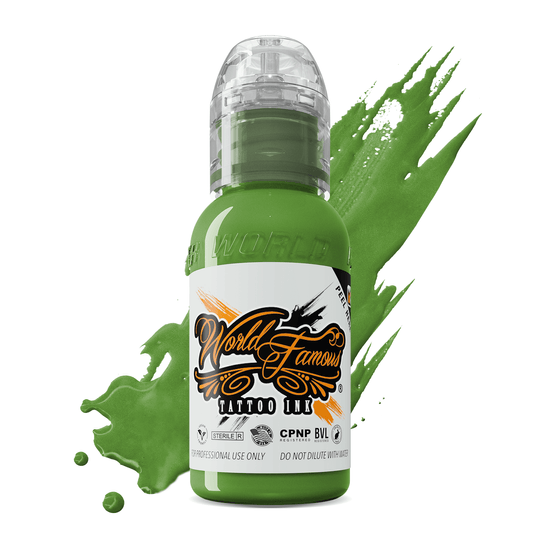 Тату фарба World Famous Iceland Green 30 мл