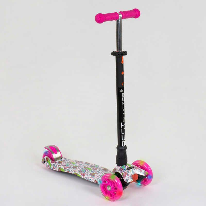 Самокат Best Scooter А 25598 /779-1341 MAXI 4 колеса PU d 12 см