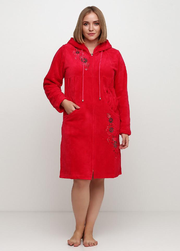 Халат Wild Love ХL темно-Малиновый (694)