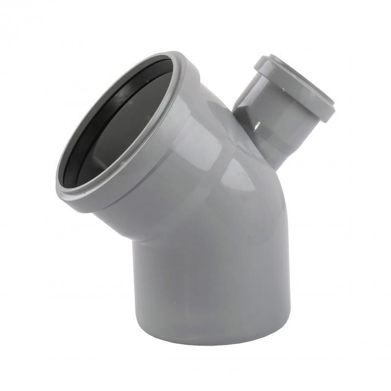 Колено вертикальное TA Sewage 110x45 мм/50х90°х135 мм (SD00051454)
